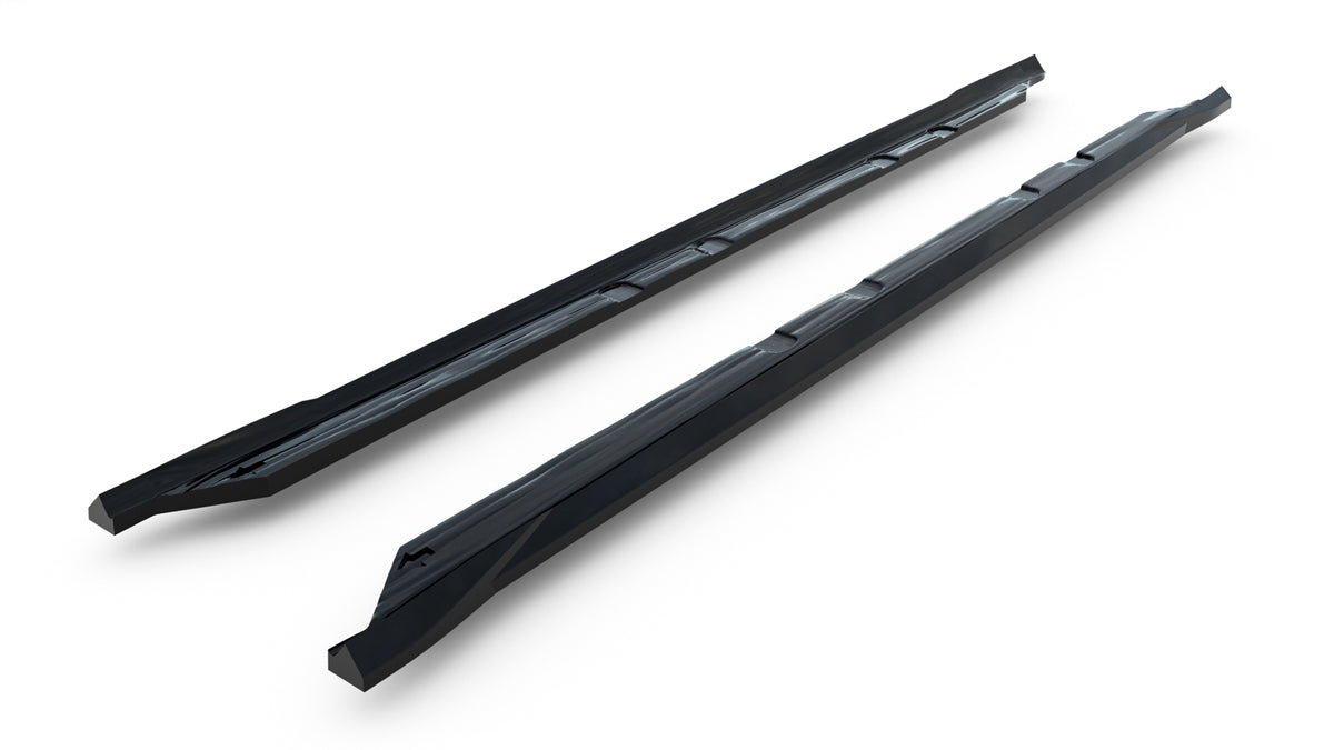 Side Skirts Diffusers V.2 suitable for Cupra Leon ST / Hatchback Mk1 Facelift