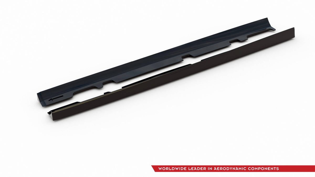 Side Skirts Diffusers V.2 suitable for Ford Fiesta Mk8 ST / ST-Line