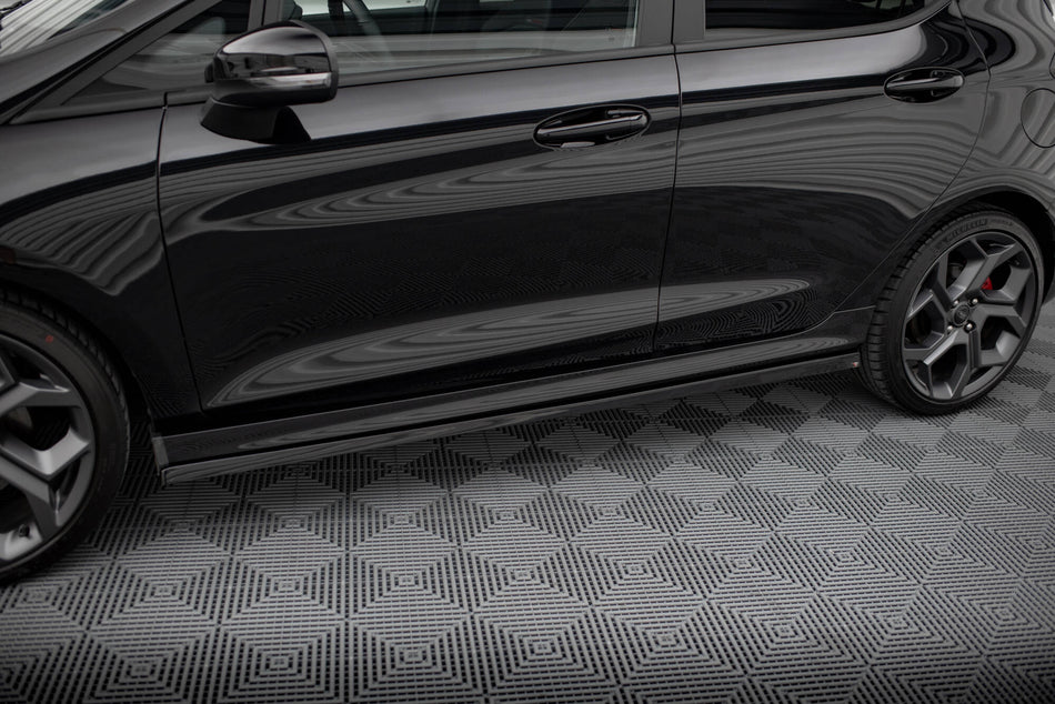 Side Skirts Diffusers V.2 suitable for Ford Fiesta Mk8 ST / ST-Line