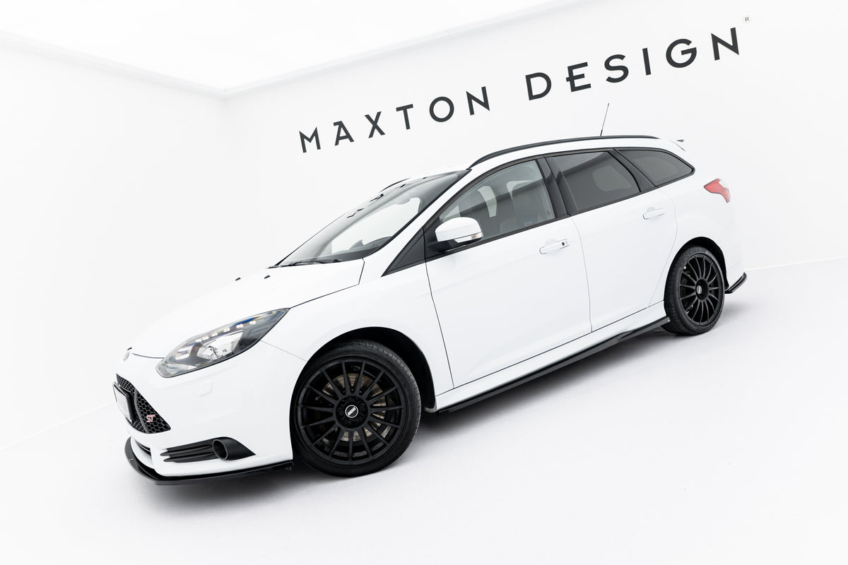Side Skirts Diffusers V.2 suitable for Ford Focus ST Mk3
