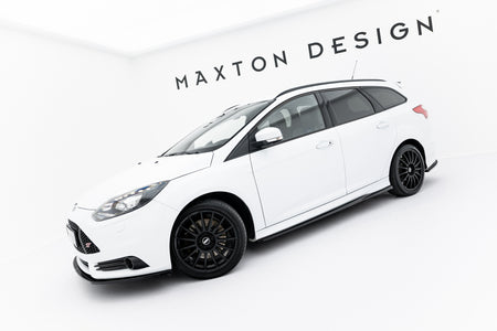 Side Skirts Diffusers V.2 suitable for Ford Focus ST Mk3