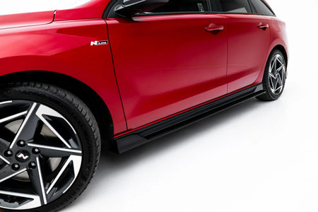 Side Skirts Diffusers V.2 suitable for Hyundai I30 N-Line Wagon Mk3 Facelift