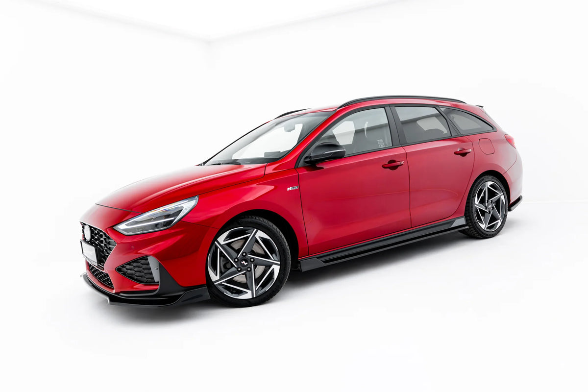 Side Skirts Diffusers V.2 suitable for Hyundai I30 N-Line Wagon Mk3 Facelift