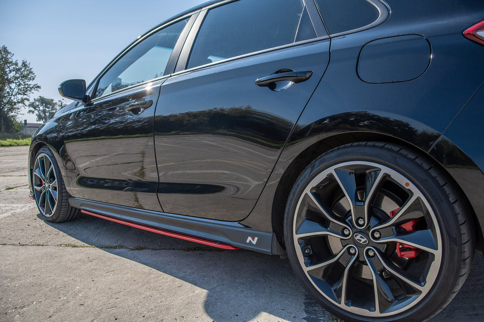 Side Skirts Diffusers V.2 suitable for Hyundai I30 N Mk3