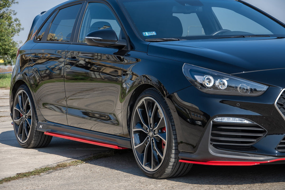 Side Skirts Diffusers V.2 suitable for Hyundai I30 N Mk3