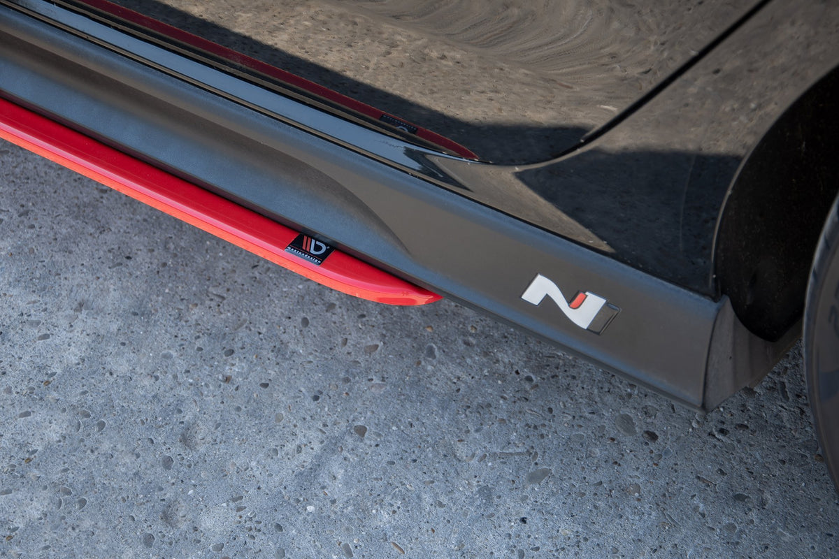 Side Skirts Diffusers V.2 suitable for Hyundai I30 N Mk3