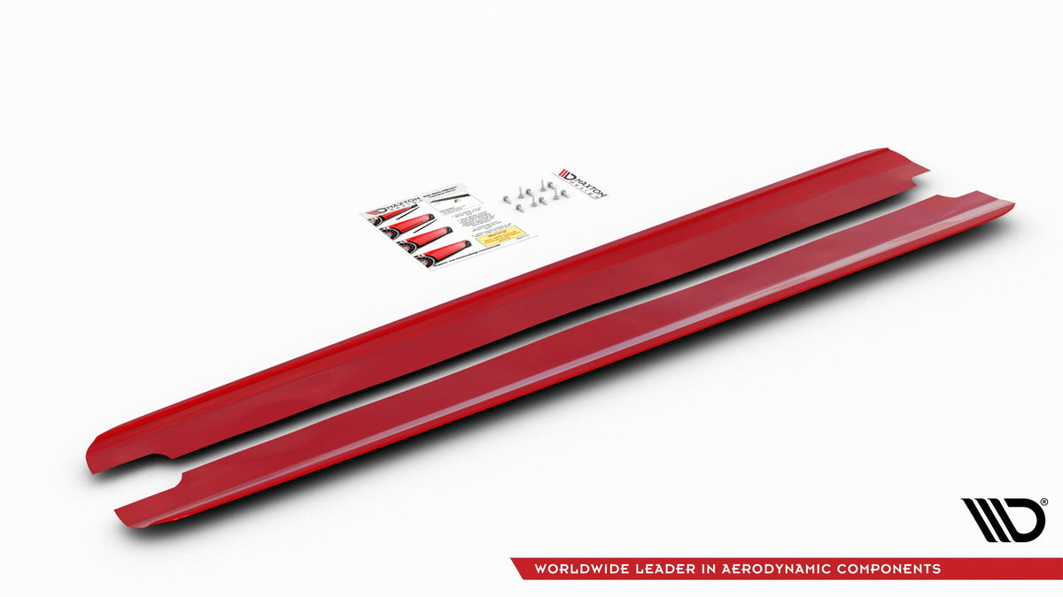 Side Skirts Diffusers V.2 suitable for Hyundai I30 N Mk3