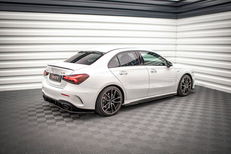 Side Skirts Diffusers V.2  suitable for Mercedes A35 AMG / AMG-Line W177