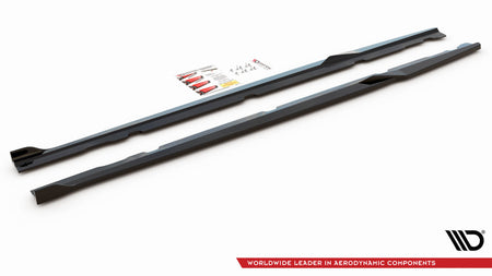 Side Skirts Diffusers V.2 suitable for Mercedes-AMG C 63AMG Coupe C205 Facelift
