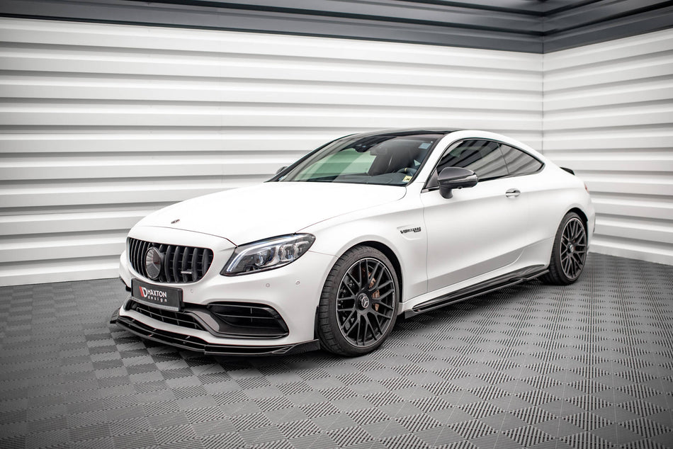 Side Skirts Diffusers V.2 suitable for Mercedes-AMG C 63AMG Coupe C205 Facelift