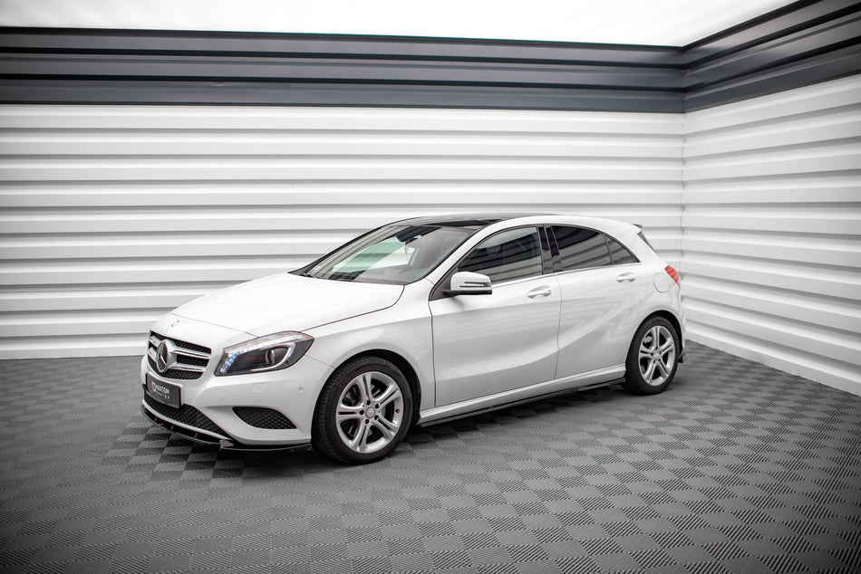 Side Skirts Diffusers V.2 suitable for Mercedes-Benz A W176
