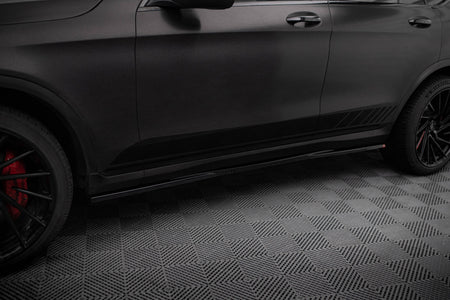 Side Skirts Diffusers V.2 suitable for Mercedes-Benz GLC Coupe AMG-Line C253