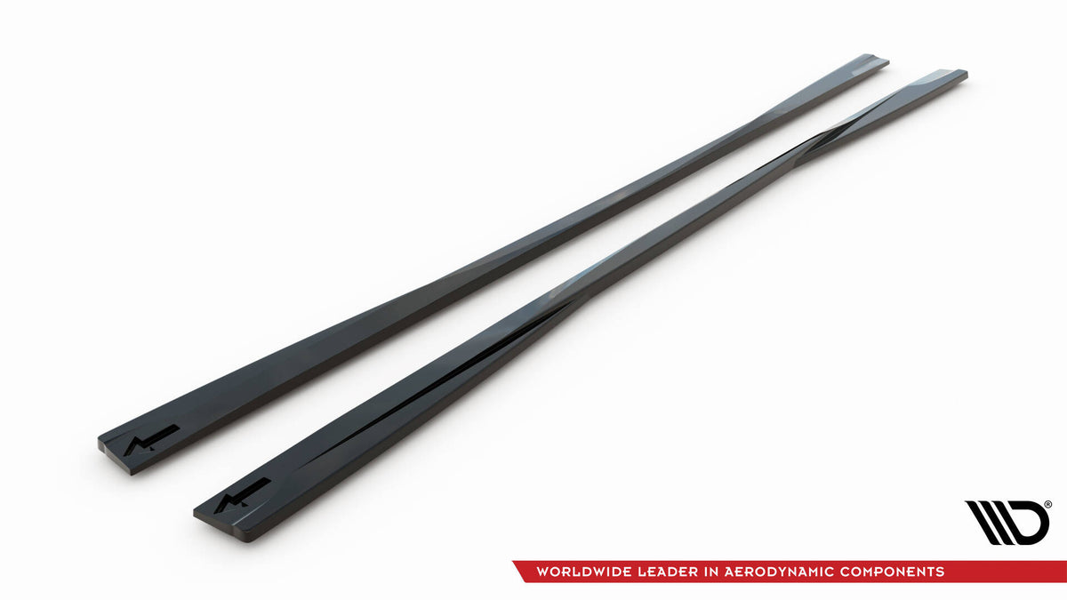 Side Skirts Diffusers V.2 suitable for Mercedes-Benz GLC Coupe AMG-Line C253