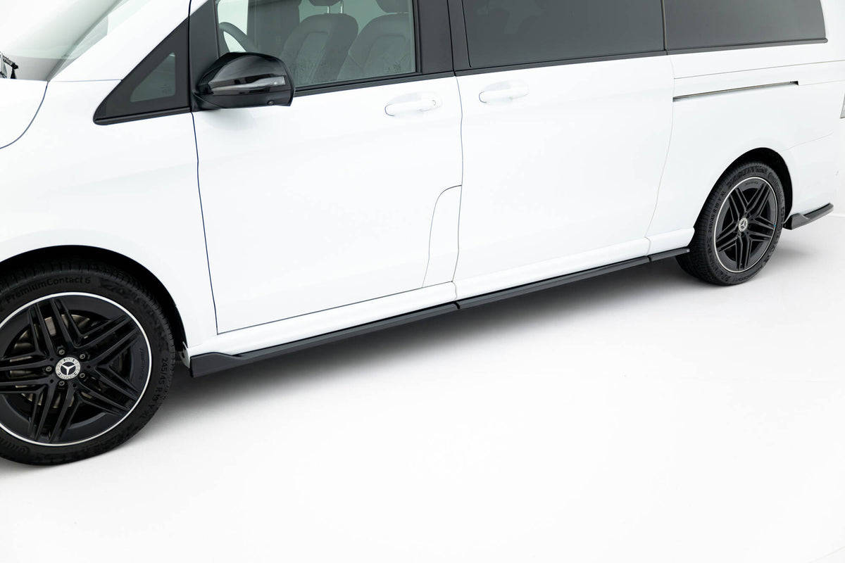 Side Skirts Diffusers V.2 suitable for Mercedes-Benz V-Class Extra Long AMG-Line W447