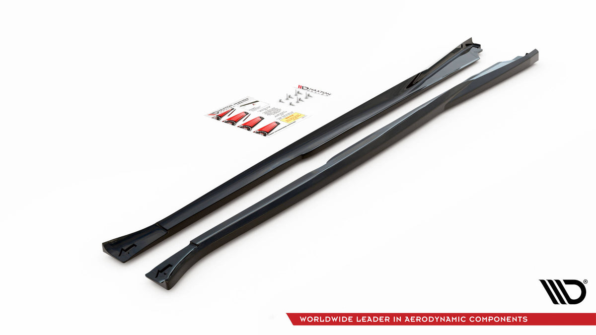 Side Skirts Diffusers V.2 suitable for Nissan 370Z