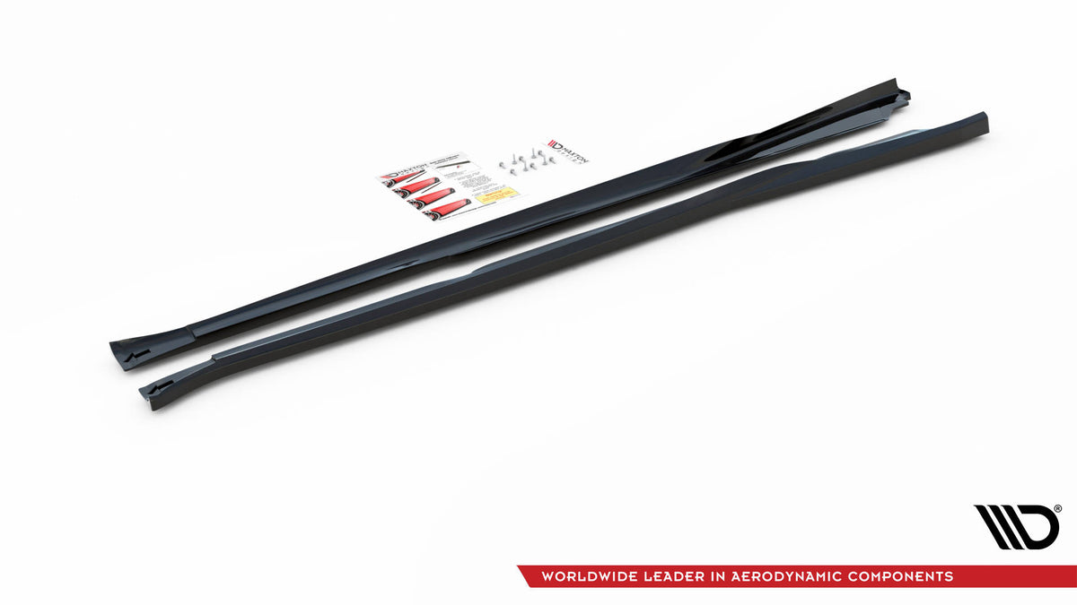 Side Skirts Diffusers V.2 suitable for Nissan 370Z