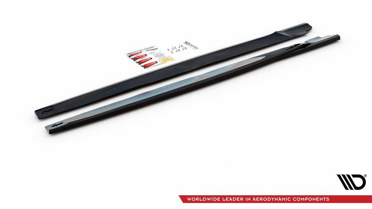 Side Skirts Diffusers V.2 suitable for Nissan 370Z Nismo Facelift