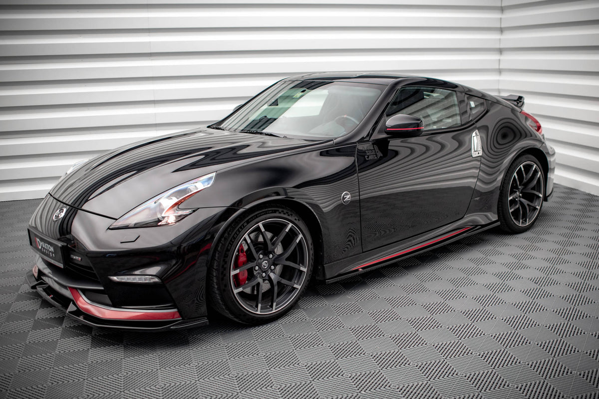 Side Skirts Diffusers V.2 suitable for Nissan 370Z Nismo Facelift