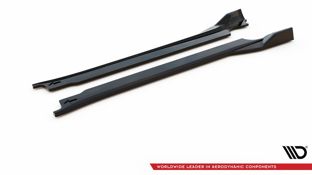 Side Skirts Diffusers V.2 suitable for Porsche 911 Carrera Aero / Carrera GTS 992