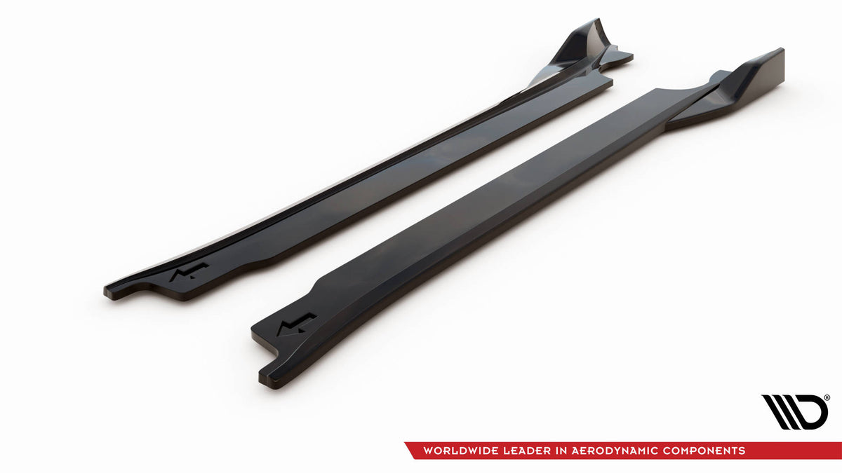 Side Skirts Diffusers V.2 suitable for Porsche 911 Carrera Aero / Carrera GTS 992