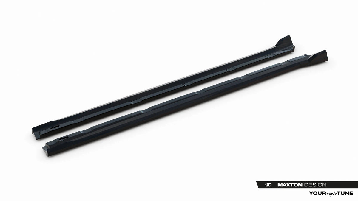 Side Skirts Diffusers V.2 suitable for Porsche Cayenne SUV / Coupe Mk3 Facelift
