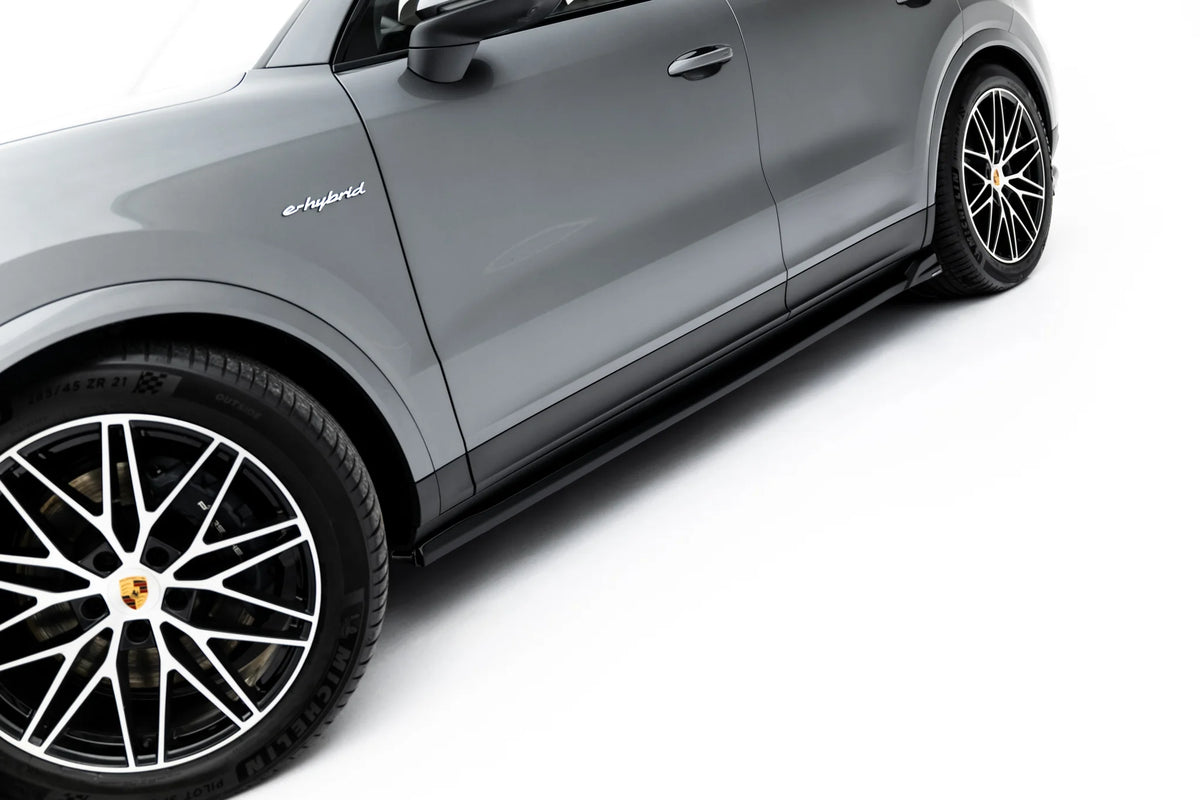 Side Skirts Diffusers V.2 suitable for Porsche Cayenne SUV / Coupe Mk3 Facelift