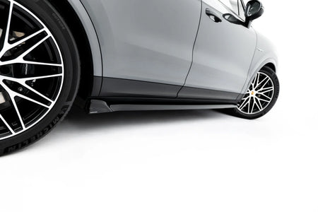Side Skirts Diffusers V.2 suitable for Porsche Cayenne SUV / Coupe Mk3 Facelift