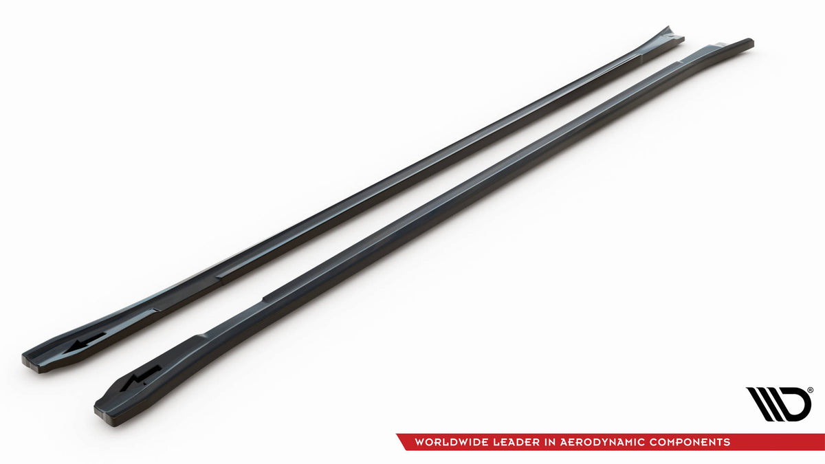 Side Skirts Diffusers V.2 suitable for Porsche Panamera / Panamera Diesel / Panamera Turbo 970