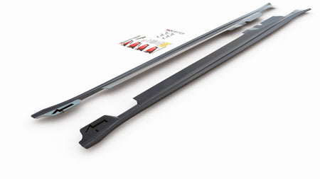 Side Skirts Diffusers V.2 suitable for Porsche Panamera Turbo 970 Facelift