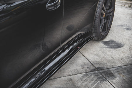 Side Skirts Diffusers V.2 suitable for Porsche Panamera Turbo 970 Facelift