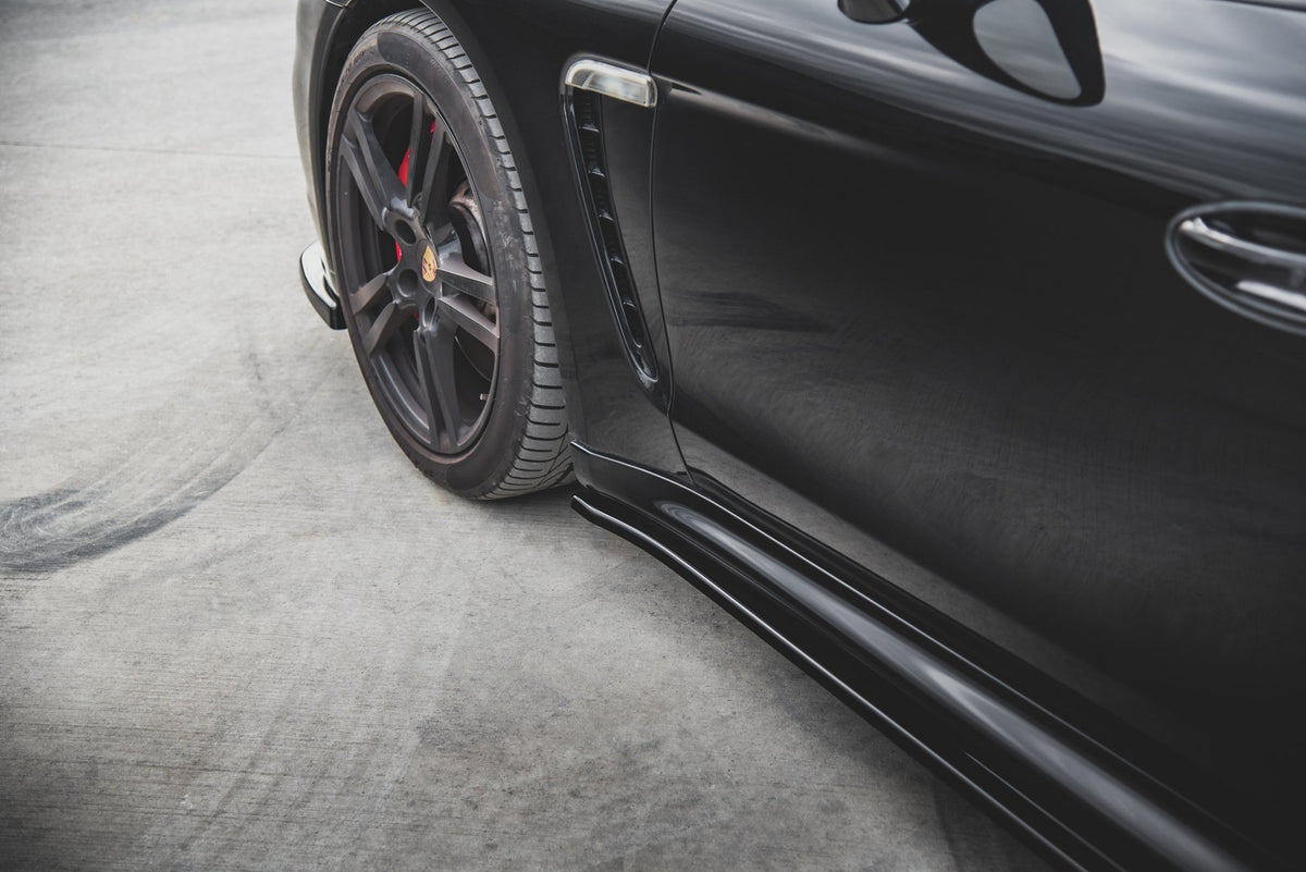 Side Skirts Diffusers V.2 suitable for Porsche Panamera Turbo 970 Facelift