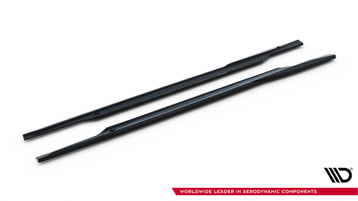 Side Skirts Diffusers V.2 suitable for Porsche Panamera Turbo S E-Hybrid / Panamera E-Hybrid / Panamera 4S 971
