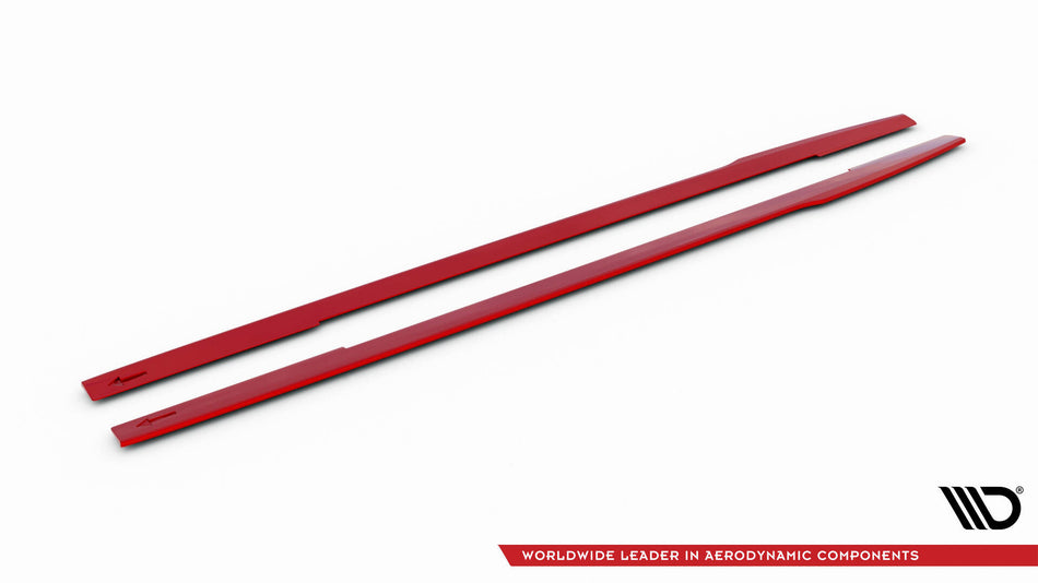 Side Skirts Diffusers V.2 suitable for Renault Megane RS Mk4