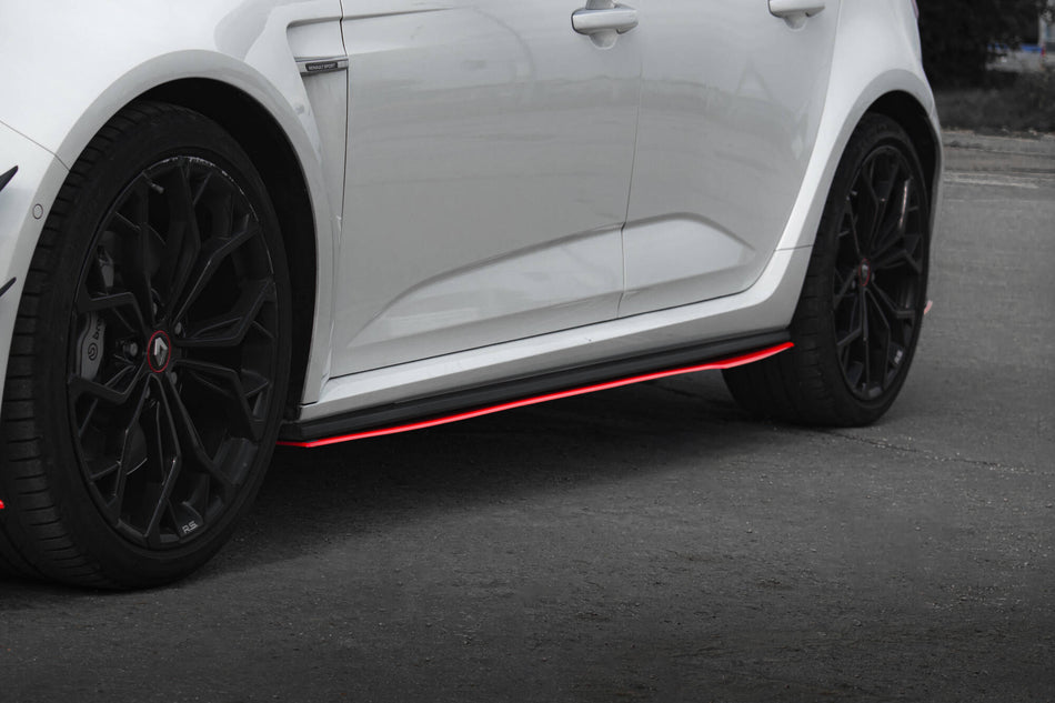 Side Skirts Diffusers V.2 suitable for Renault Megane RS Mk4