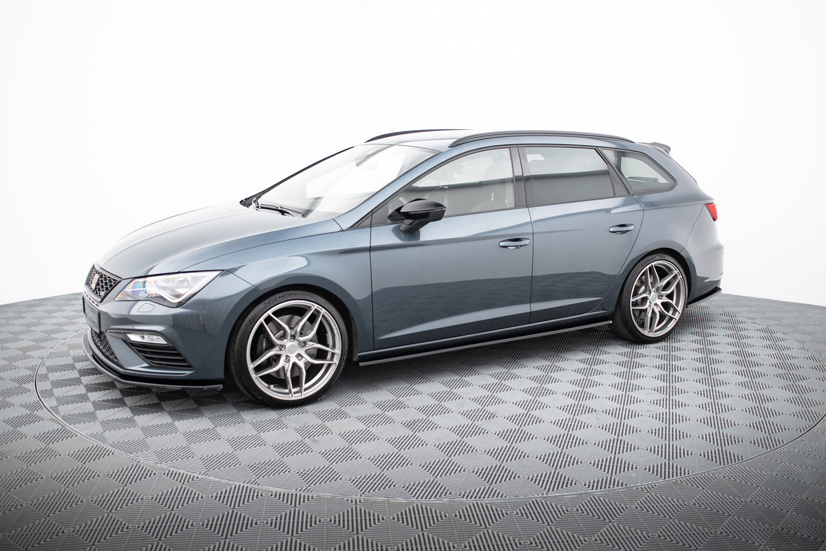 Side Skirts Diffusers V.2 suitable for Seat Leon Mk3 Cupra/ FR Facelift