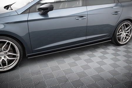 Side Skirts Diffusers V.2 suitable for Seat Leon Mk3 Cupra/ FR Facelift