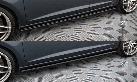 Side Skirts Diffusers V.2 suitable for Seat Leon Mk3 Cupra/ FR Facelift