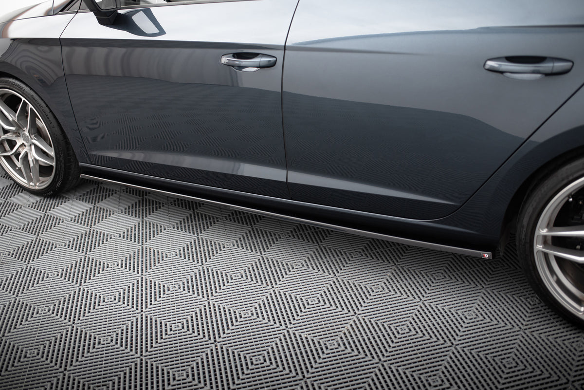 Side Skirts Diffusers V.2 suitable for Seat Leon Mk3 Cupra/ FR Facelift