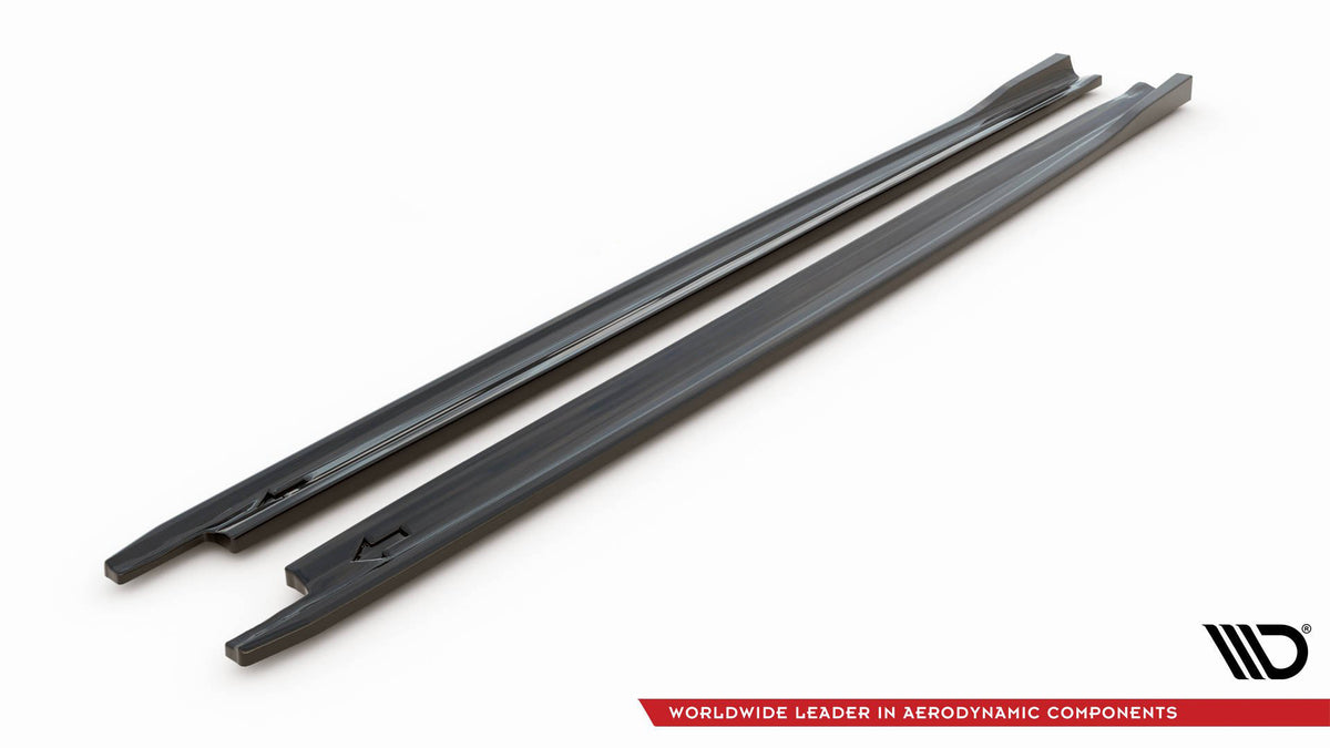 Side Skirts Diffusers V.2 suitable for Skoda Octavia RS Liftback / Combi Mk4