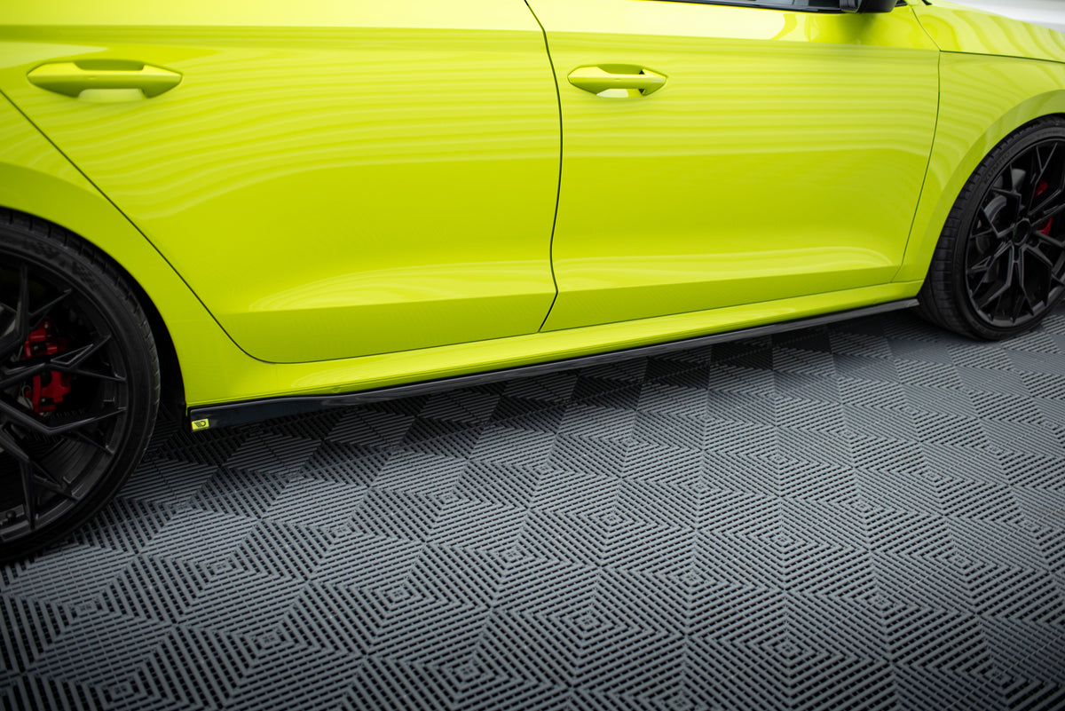 Side Skirts Diffusers V.2 suitable for Skoda Octavia RS Liftback / Combi Mk4