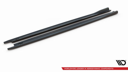 Side Skirts Diffusers V.2 suitable for Skoda Octavia RS Liftback / Combi Mk4 Facelift