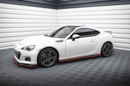 Side Skirts Diffusers V.2 suitable for Subaru BRZ Mk1 / Mk1 Facelift / Toyota GT86 Facelift