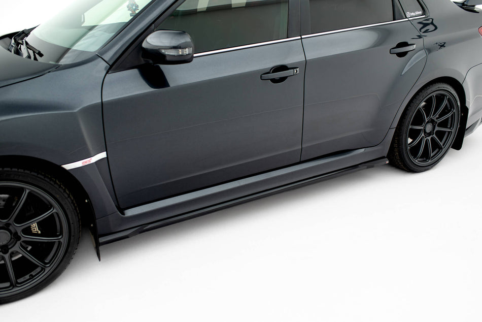 Side Skirts Diffusers V.2 suitable for Subaru Impreza WRX STI Mk3 Facelift