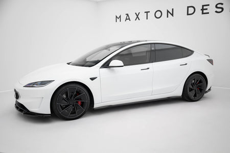 Side Skirts Diffusers V.2 suitable for Tesla Model 3 Performance Mk1 Facelift