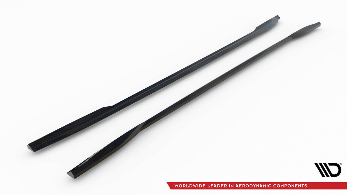 Side Skirts Diffusers V.2 suitable for Tesla Model 3 Performance Mk1 Facelift