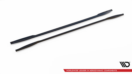 Side Skirts Diffusers V.2 suitable for Tesla Model 3 Performance Mk1 Facelift