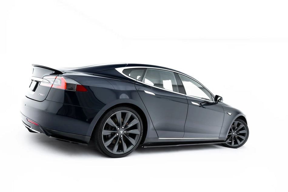 Side Skirts Diffusers V.2 suitable for Tesla Model S Mk1