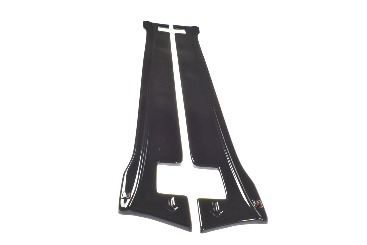 Side Skirts Diffusers V.2 suitable for Tesla Model X Mk1