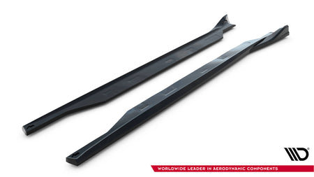 Side Skirts Diffusers V.2 suitable for Tesla Model X Mk1 Facelift