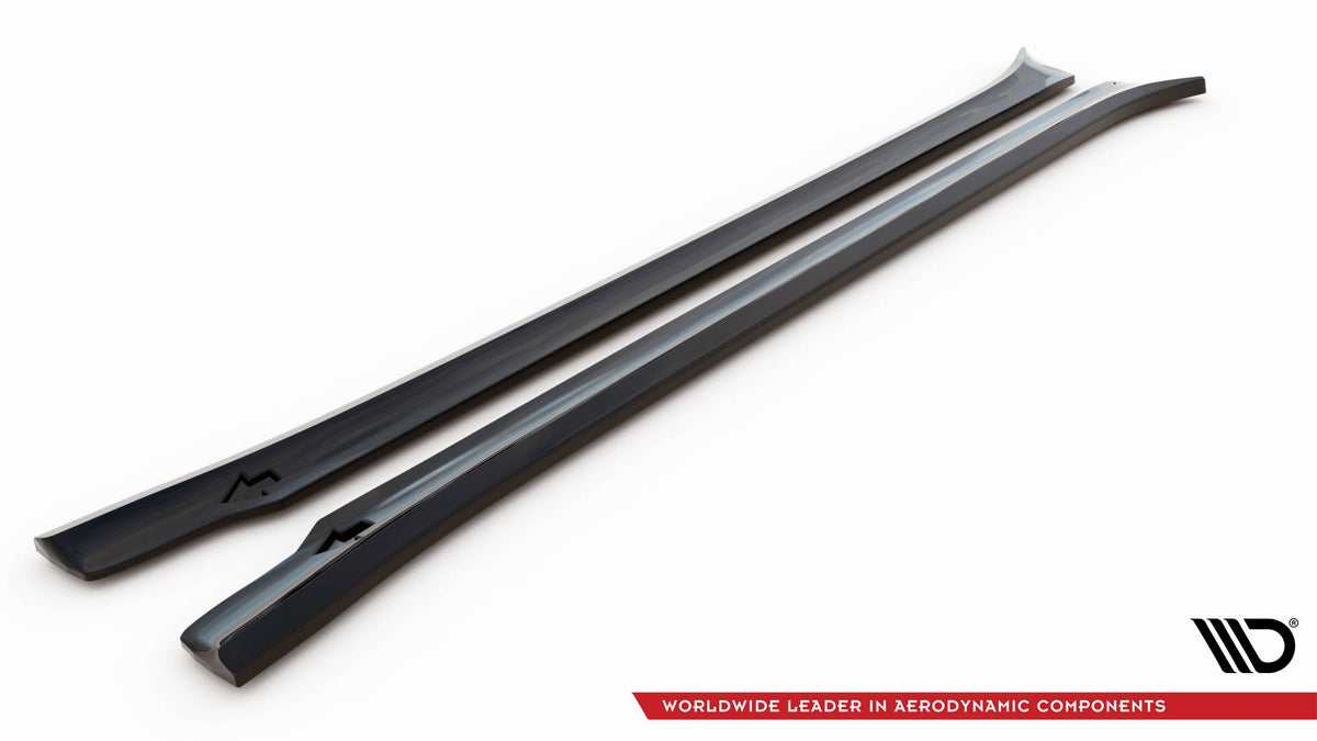 Side Skirts Diffusers V.2 suitable for Tesla Model Y